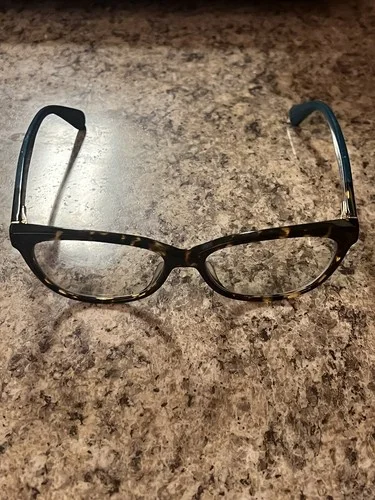 Kate Spade Prescription Glasses Teal And Brown Tortoise Shell Karlee 2