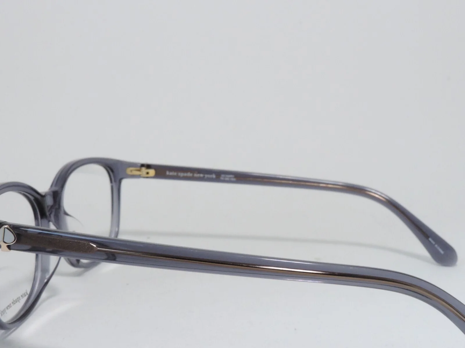 KATE SPADE TRULEE/F ACETATE ASIAN FIT EYEGLASS FRAMES 789 LILAC 52-16-140 NWD* 3