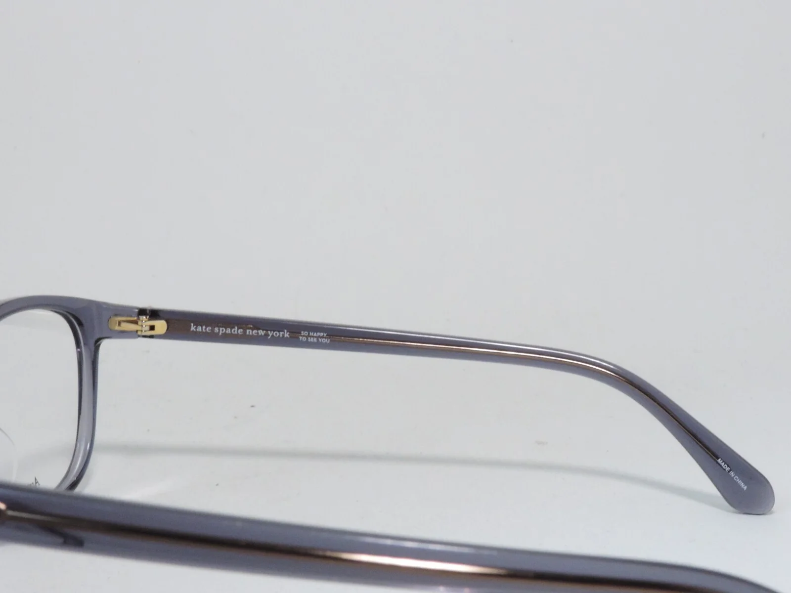 KATE SPADE TRULEE/F ACETATE ASIAN FIT EYEGLASS FRAMES 789 LILAC 52-16-140 NWD* 4