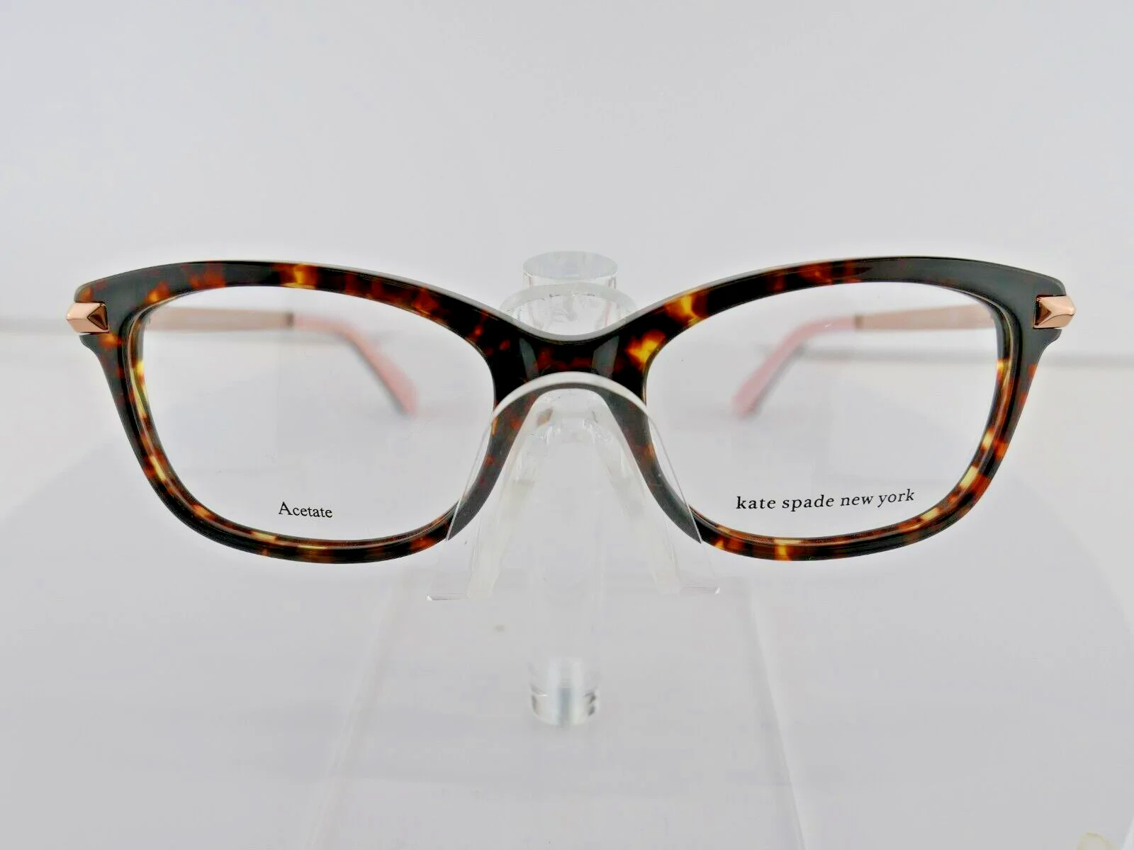 Kate Spade VICENZA (086) HAVANA / GOLD PETITE 48-17-140 PETITE Eyeglass Frames 2