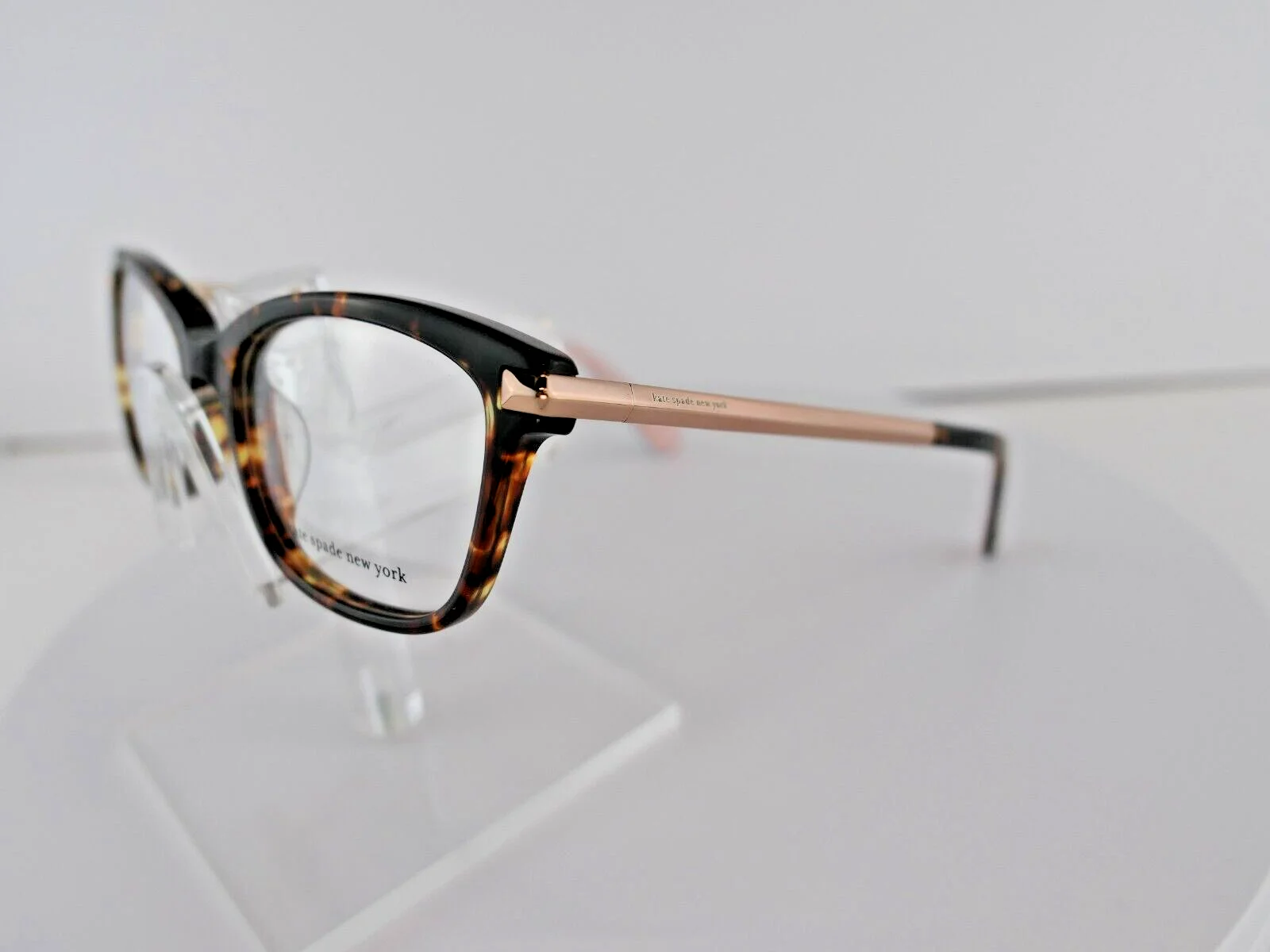 Kate Spade VICENZA (086) HAVANA / GOLD PETITE 48-17-140 PETITE Eyeglass Frames 3