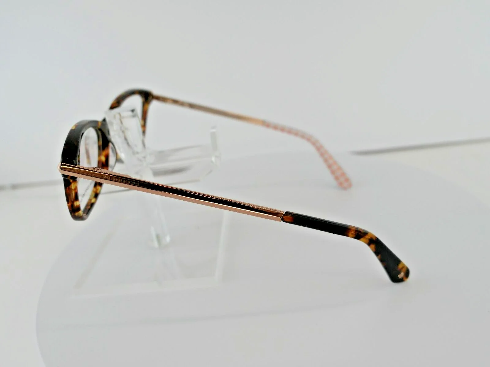 Kate Spade VICENZA (086) HAVANA / GOLD PETITE 48-17-140 PETITE Eyeglass Frames 4
