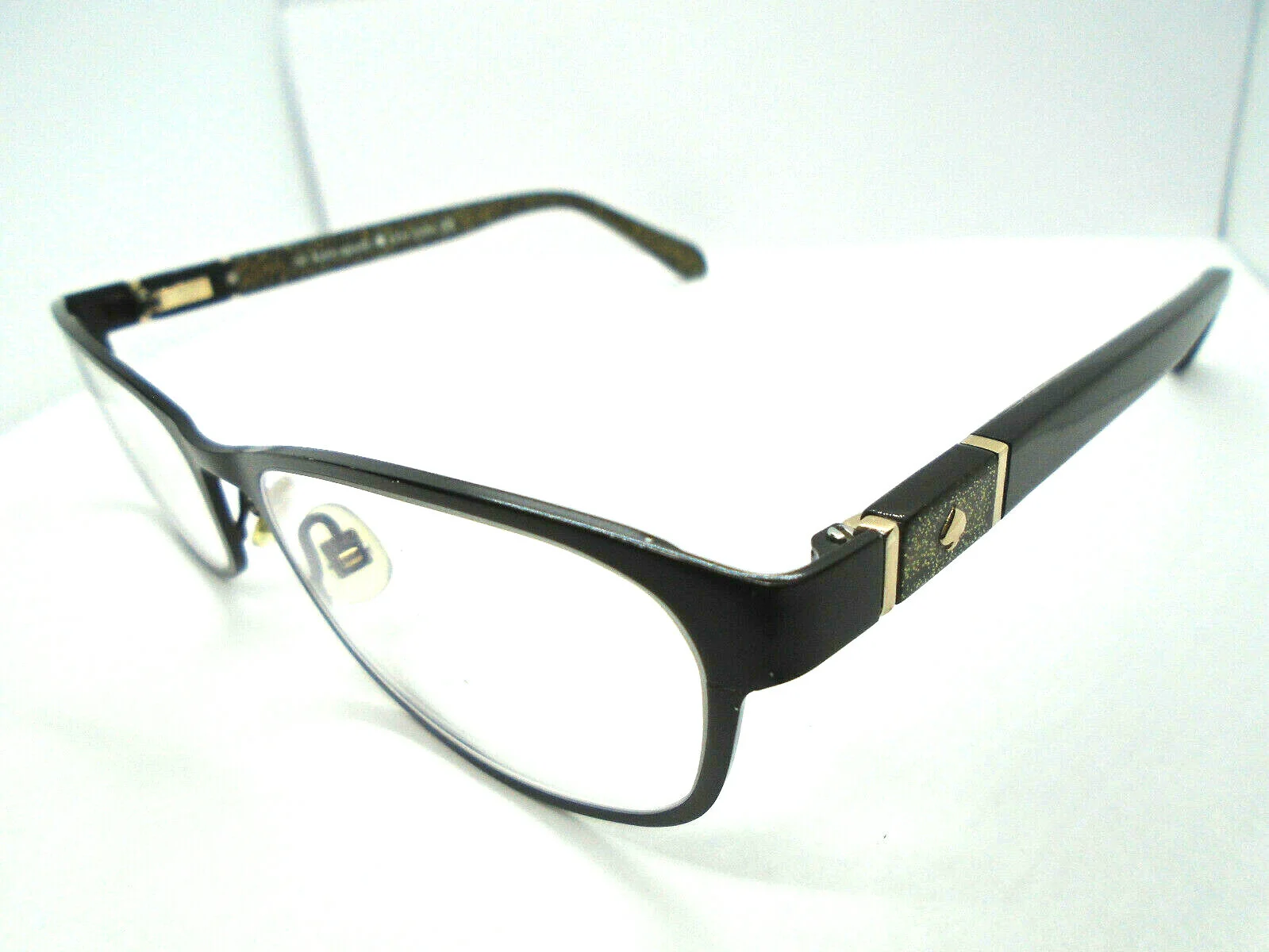 Kate Spade Womens Eyeglasses JAYLA 0003 Black/Gold Glitter 52-17-135 Frames