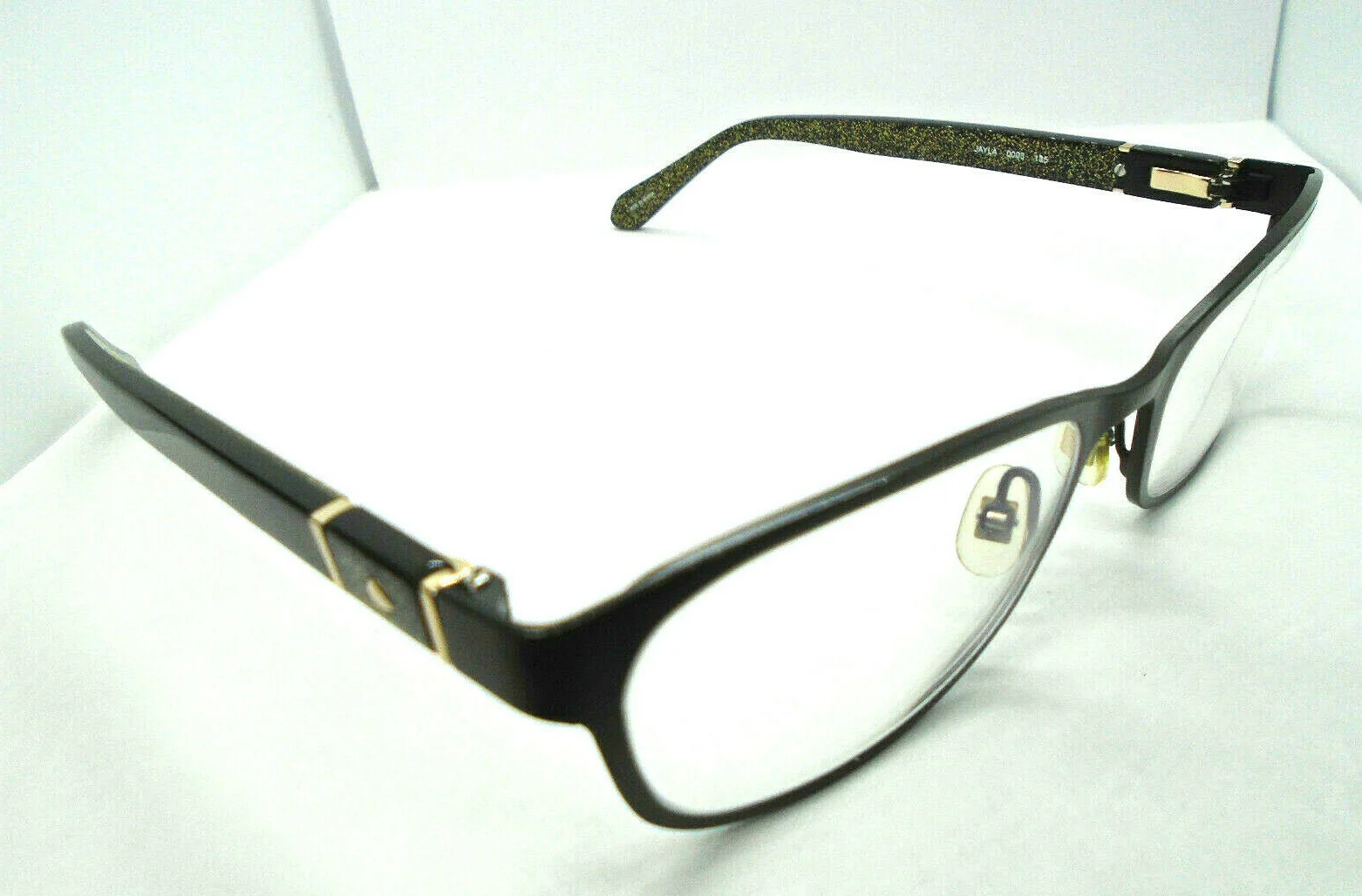 Kate Spade Womens Eyeglasses JAYLA 0003 Black/Gold Glitter 52-17-135 Frames 3