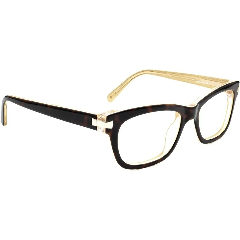 Kate Spade Womens Frames Eyeglasses Zenia Tortoise Gold Sparkle JBY 49 135