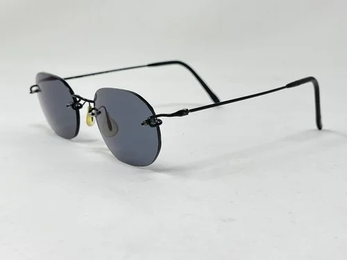 KAZUO KAWASAKI Eyeglasses MP 631 19 C012/54 Rimless Titanium Black Frames 3