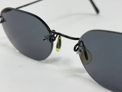 KAZUO KAWASAKI Eyeglasses MP 631 19 C012/54 Rimless Titanium Black Frames 4