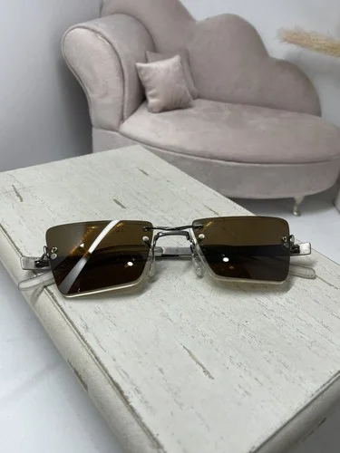 KAZUO KAWASAKI Eyeglasses MP 704 43 51-19 Titanium Rimless Brown w/Demo Lens