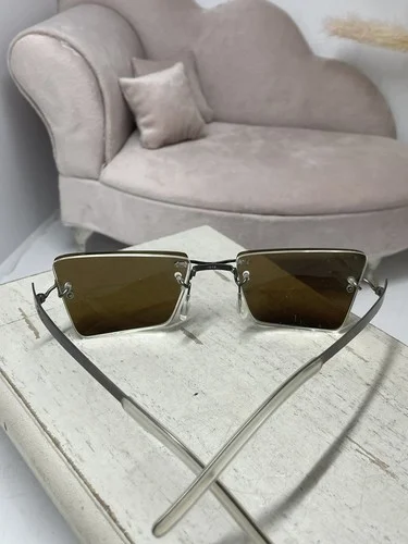 KAZUO KAWASAKI Eyeglasses MP 704 43 51-19 Titanium Rimless Brown w/Demo Lens 3