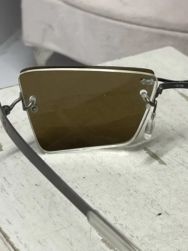 KAZUO KAWASAKI Eyeglasses MP 704 43 51-19 Titanium Rimless Brown w/Demo Lens 4