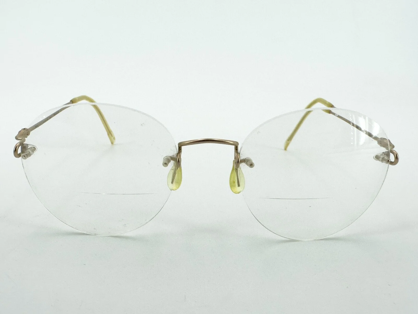 Kazuo Kawasaki Kooki MP-631 B-Titan Eyeglasses FRAMES ..[]19-140 Matte Gold I184 2