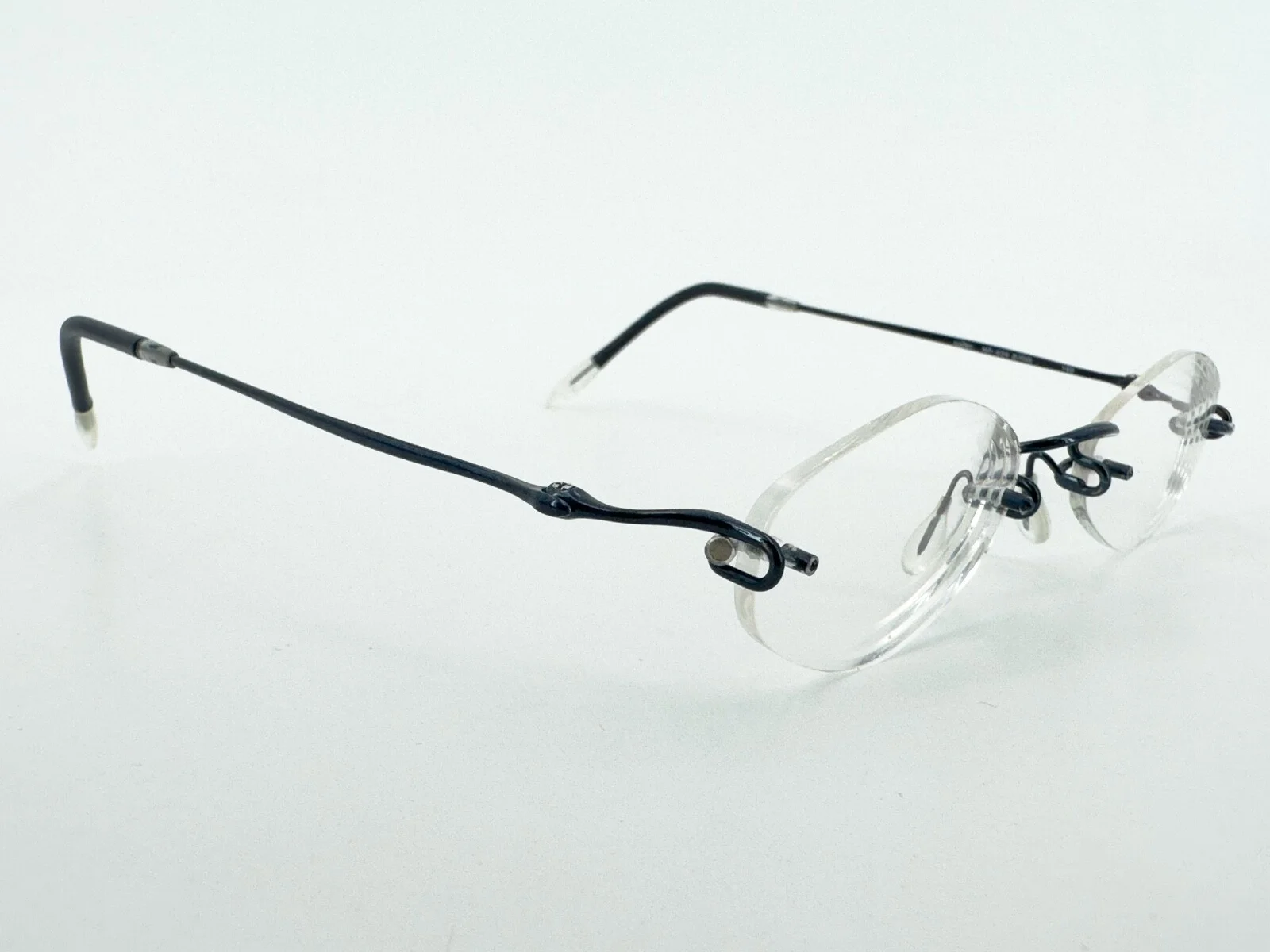 Kazuo Kawasaki KOOKI MP 634 B-Titan Eueglasses FRAMES Blue ..[]19-140 Japan I183