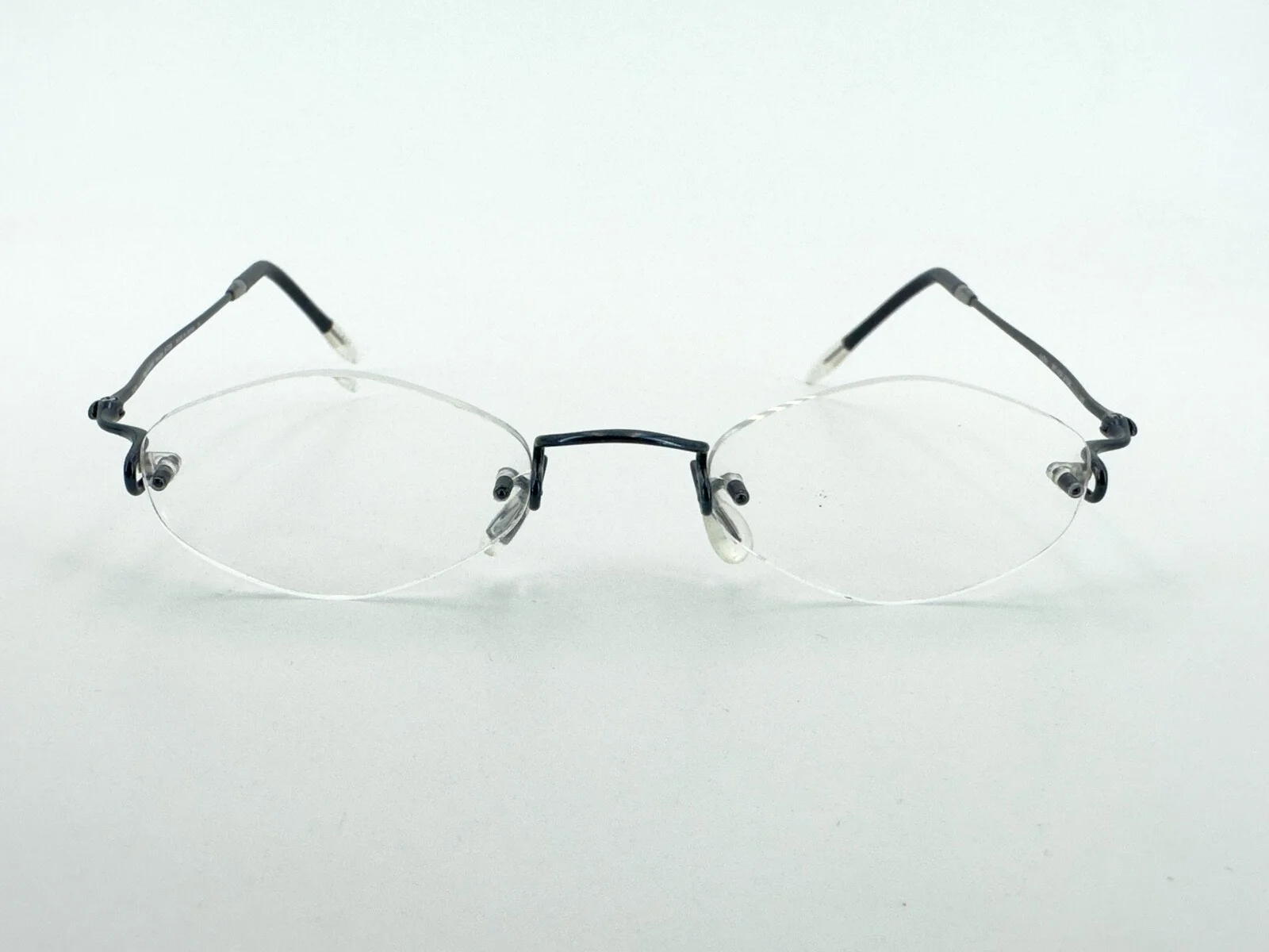 Kazuo Kawasaki KOOKI MP 634 B-Titan Eueglasses FRAMES Blue ..[]19-140 Japan I183 2