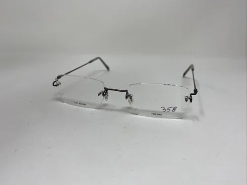 KAZUO KAWASAKI RIMLESS TITANIUM MP 631 09 BROWN 19-140 I26 3