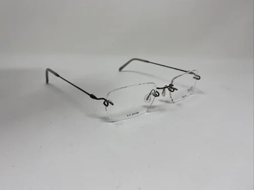 KAZUO KAWASAKI RIMLESS TITANIUM MP 631 09 BROWN 19-140 I26 4