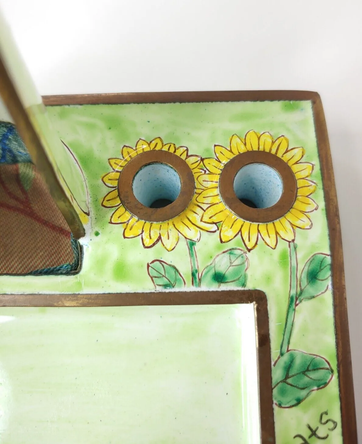 Kelvin Chen Cats Desktop Post it Note Eye Glass Pen Pencil Holder EUC 3