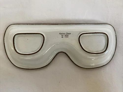 Kelvin Chen Collectible Enameled Eyeglasses Holder Dated 1999 No. 7308 2