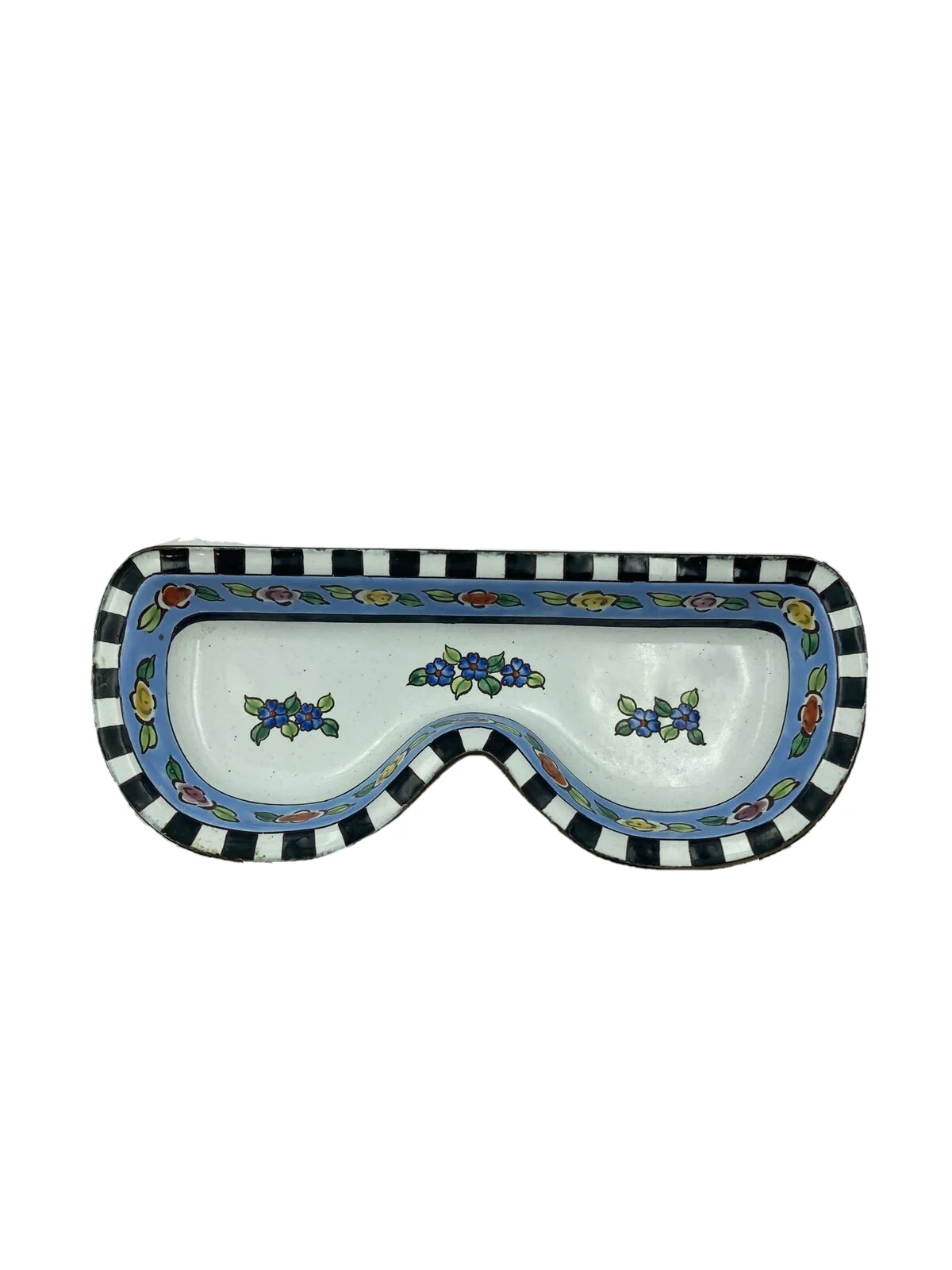 Kelvin Chen Enameled Eyeglass Holder Floral No 6480 2000