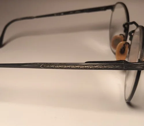 KENMARK Rodeo Eyeglasses 52-?-140 Stainless Steel . Selling for Frames Only. 3