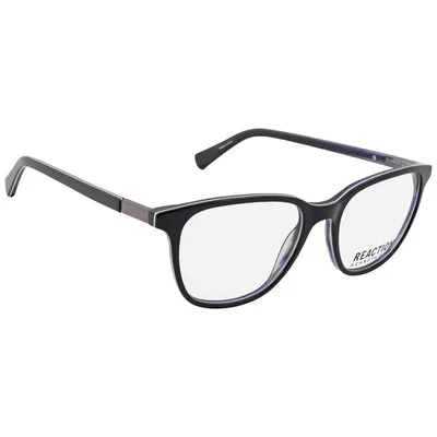 Kenneth Cole Reaction Demo Square Unisex Eyeglasses KC0876 005 53 KC0876 005 53 2