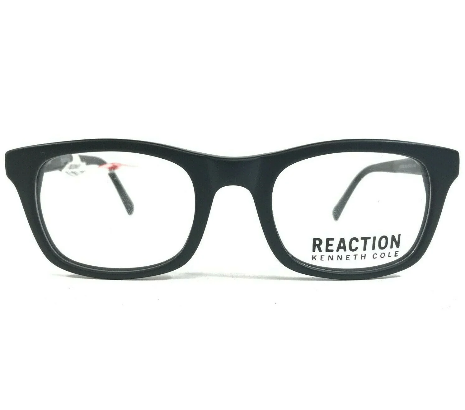 Kenneth Cole Reaction Eyeglasses Frames KC0788 002 Black Thick Rim 48-21-140