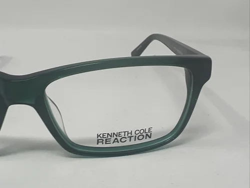 Kenneth Cole Reaction KC0777 096 55/15 145 Green Men’s Eyeglass Frames DD39 3