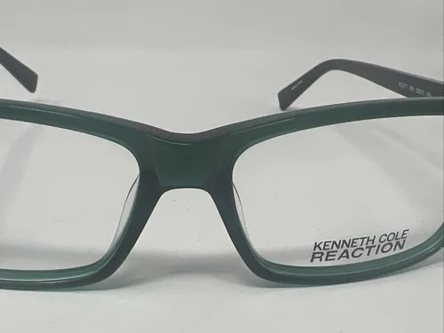 Kenneth Cole Reaction KC0777 096 55/15 145 Green Men’s Eyeglass Frames DD39 4