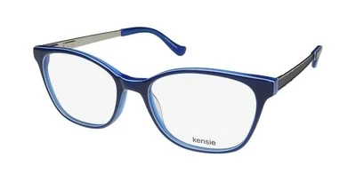 KENSIE TRAVEL CATEYE LENSES FOR SCHOOL/WORK/OFFICE RETRO EYEGLASS FRAME/EYEWEAR