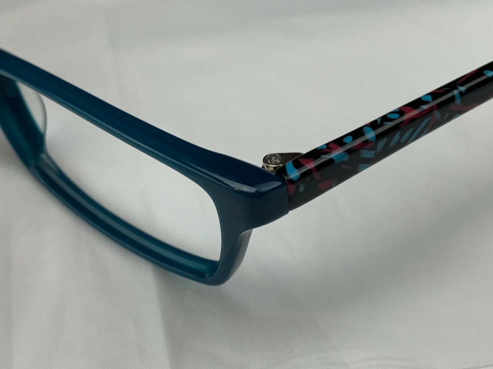 KENSIE VIBRANT FULL RIM PLASTIC EYEGLASS FRAMES 51[]15-135 Aqua NEW 3