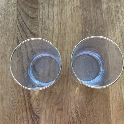 Kentucky 1792-1992 Bicentennial Gold-Rim Bar Glasses Set of 4 2
