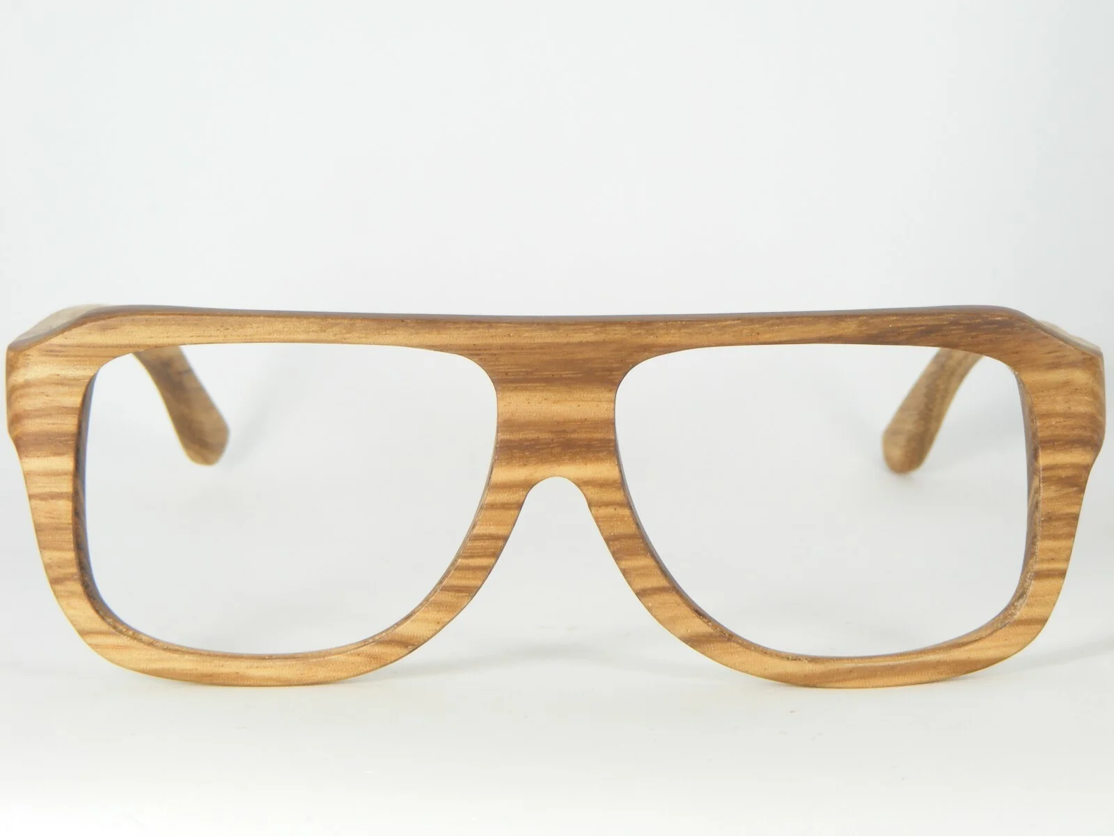 KERBHOLZ BROWN STRIPED HANDMADE WOODEN ECO EYEGLASSES KERB HOLZ WOOD 54-15-140mm 2