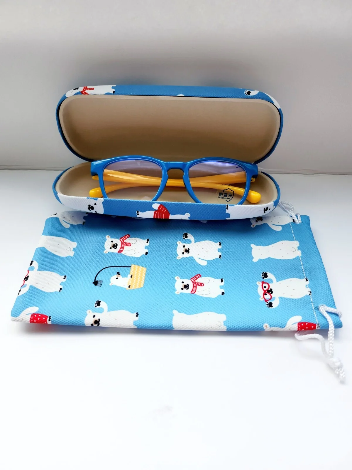 Kids Blue Light Blocking Eyeglasses Age 3-12, Girls Boys Blue Light Protection 3