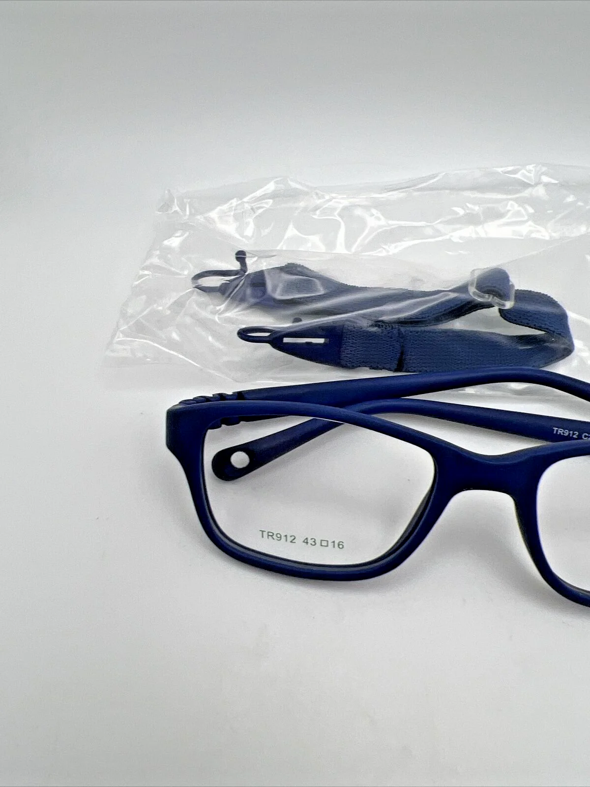 Kids Glasses Blue C22 Frame Strap for Baby/Toddler Unbreakable 43-16-115 TR912 2