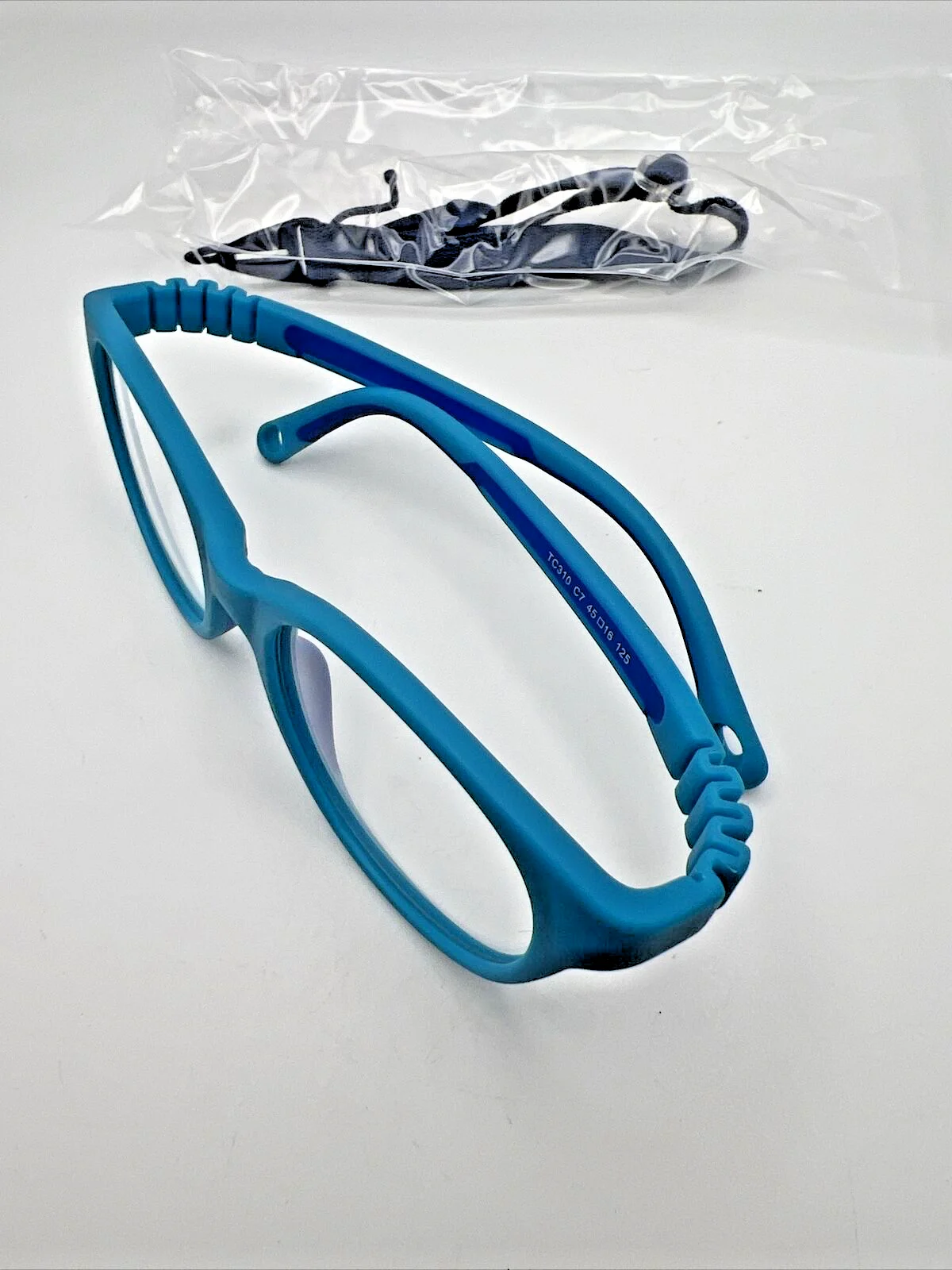Kids Glasses Blue Green C7 Frame for Baby/Toddler Unbreakable 45-16-125 TR310 4