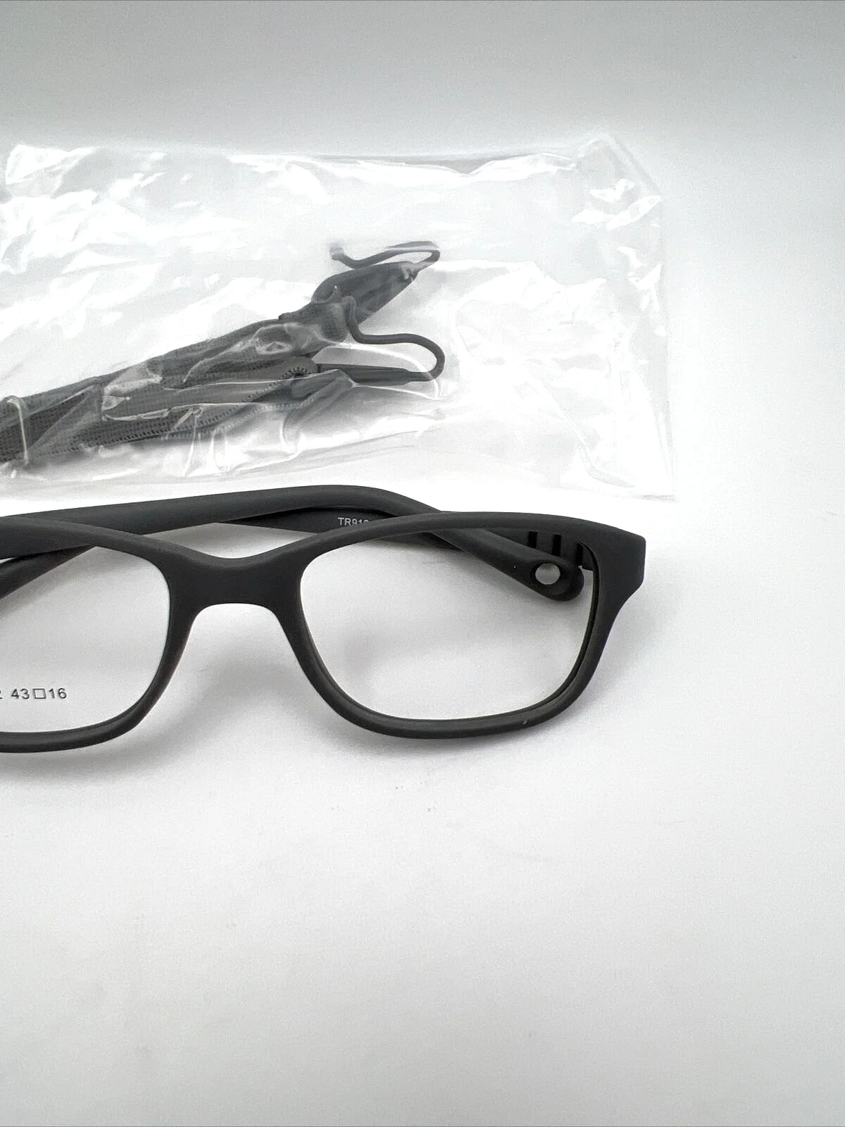 Kids Glasses Gray C18 Frame Strap for Baby/Toddler Unbreakable 43-16-115 TR912 3