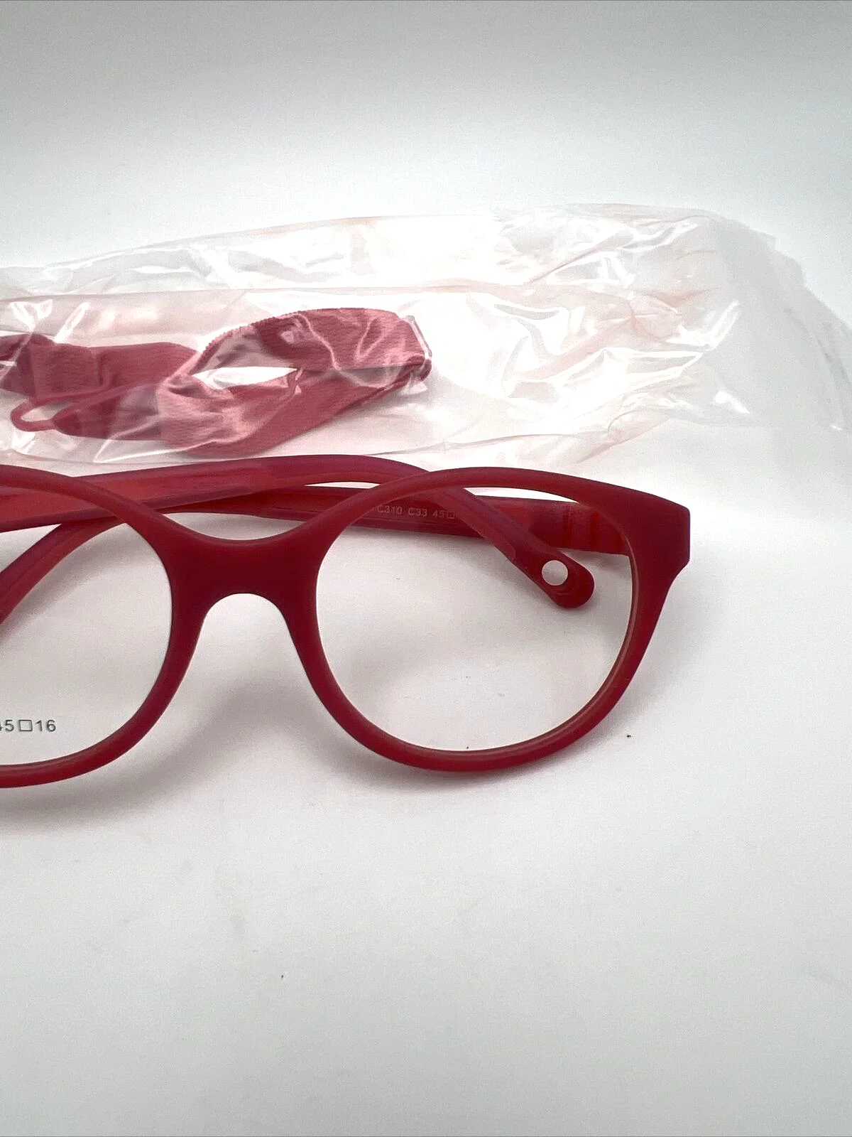 Kids Glasses Pink C33 Frame for Baby/Toddler Unbreakable 45-16-125 TR310 3