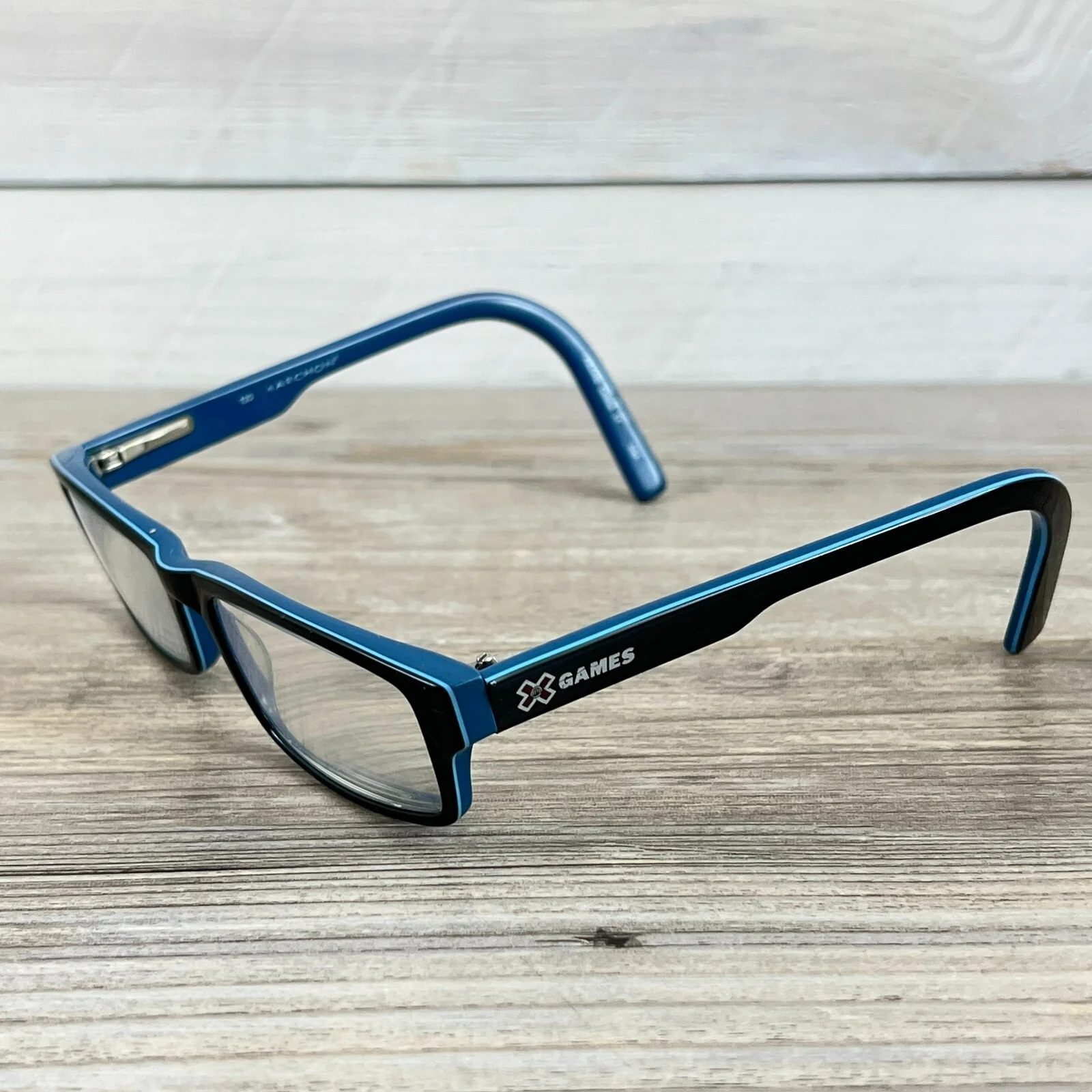 Kids Marchon ESPN X Games Tic Tac Blue Daredevil 43.16.130 Eyeglasses Frames
