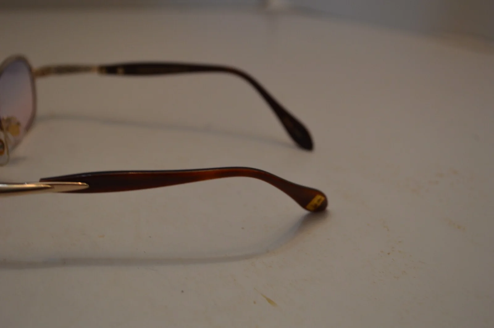 Kieselstein-Cord Eye Glasses Gold Frame Titanium Portia N/Worn Neiman Marcus 4