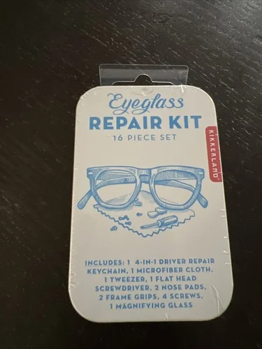 Kikkerland Eyeglass Repair Kit - 16pc Set