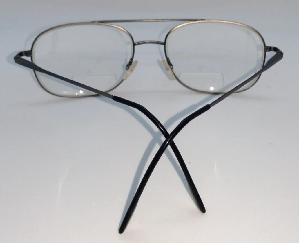 Kirkland Signature Arturo 656822 Eyeglass FRAMES 58- 19-145 Made In Italy Pewter 4