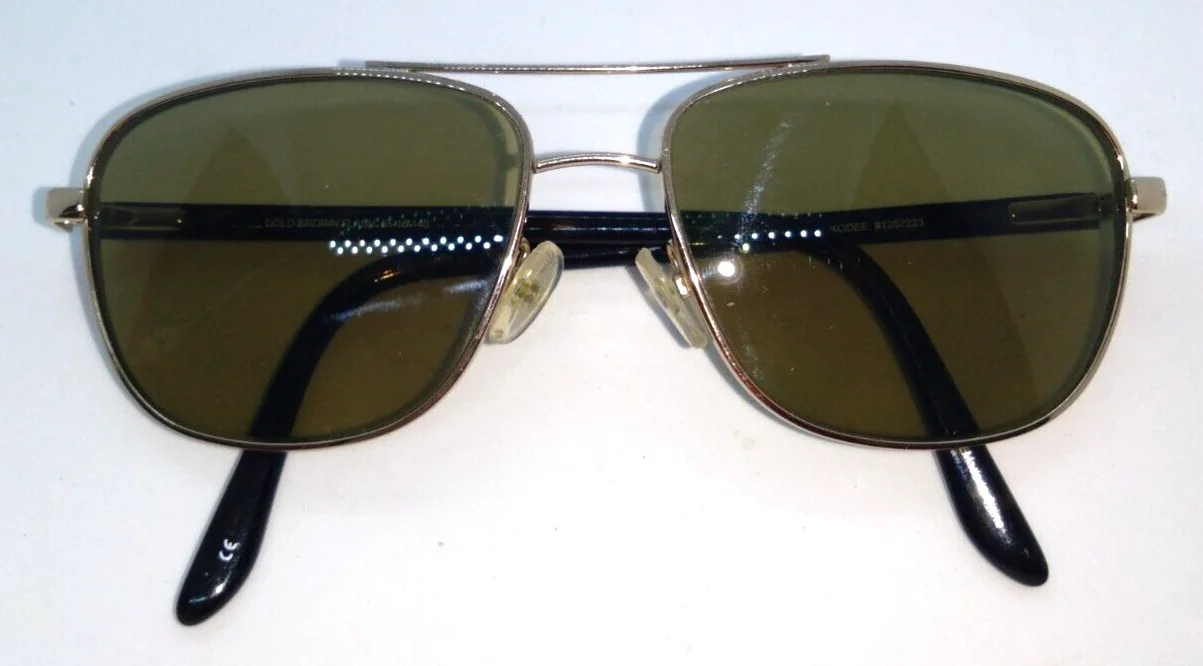 Kirkland Signature Eyeglass Frames KS KODEE Gold Brown FLASH 55[]16-140