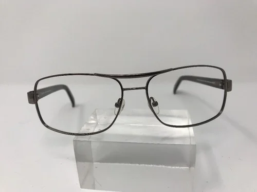 Kirkland Signature Eyeglasses 59-15-140 Twin Falls Aviator Silver G321 3