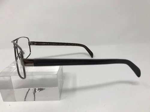 Kirkland Signature Eyeglasses 59-15-140 Twin Falls Aviator Silver G321 4