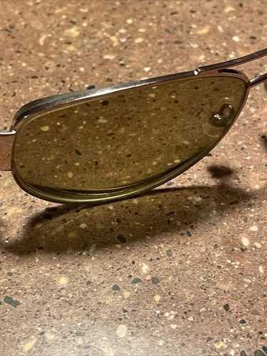 Kirkland Signature Eyeglasses Frames 60/15 Lt Brown 1008 Ks Spartanburg Aviator 2