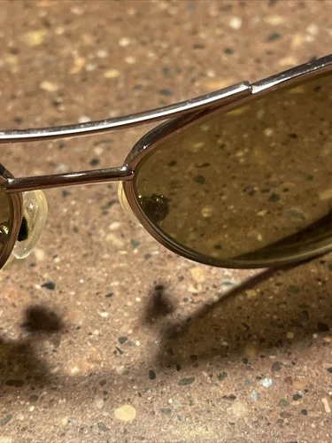 Kirkland Signature Eyeglasses Frames 60/15 Lt Brown 1008 Ks Spartanburg Aviator 3