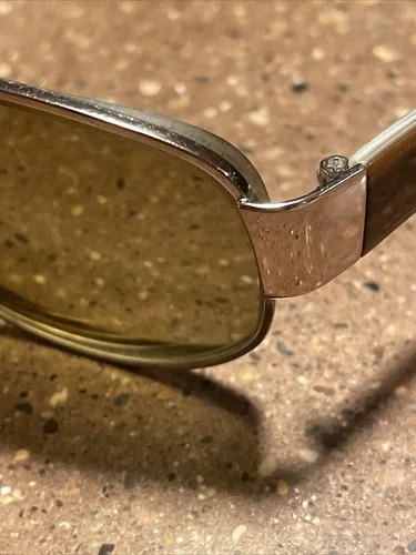 Kirkland Signature Eyeglasses Frames 60/15 Lt Brown 1008 Ks Spartanburg Aviator 4