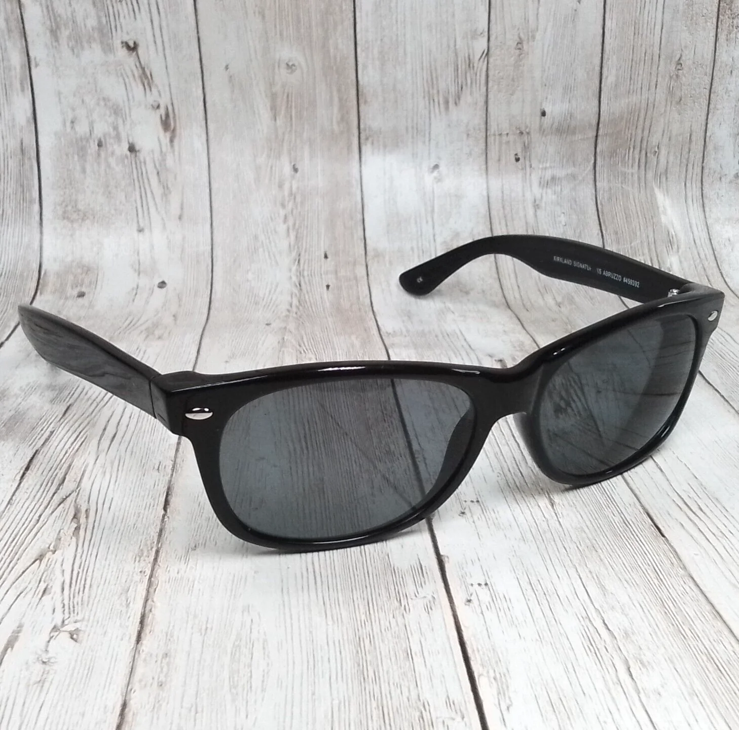 Kirkland Signature Gloss Black Eyeglass Frames - KS Abruzzo 55-18-145