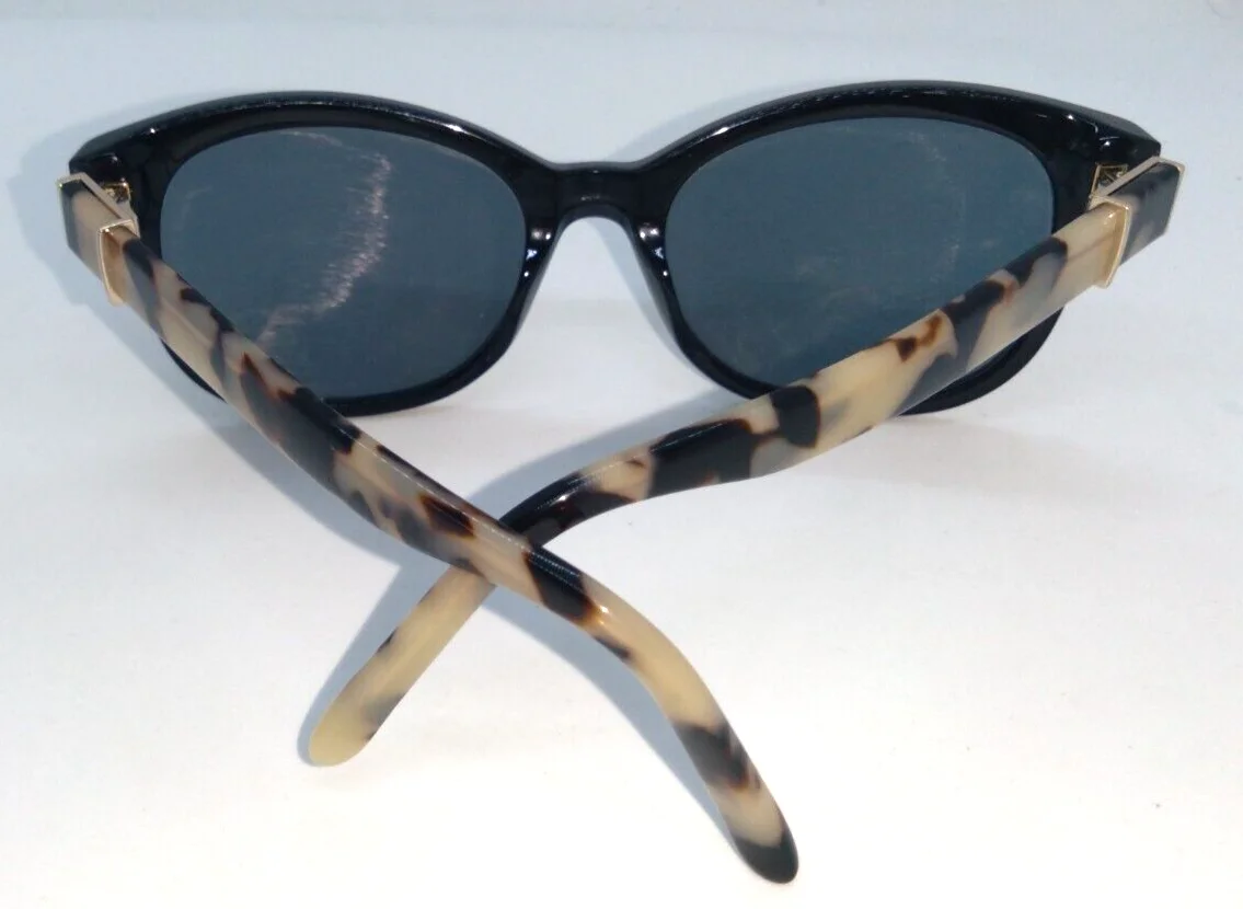 Kirkland Signature KS659 Eyeglass Frames 54-19-140 Black on Blonde Tortoise 3