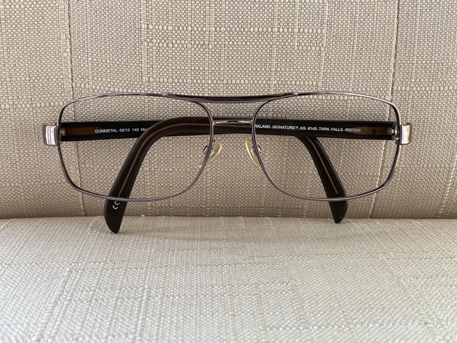 Kirkland Signature Men Eyeglasses Frame KS#145 TWIN FALLS Glasses Frame 59[]15 2