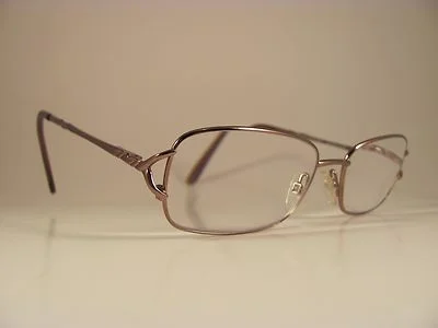Kirkland Signature Nampa Brown Rectangular Metal Full-Rim RX Eyeglass Frames 2
